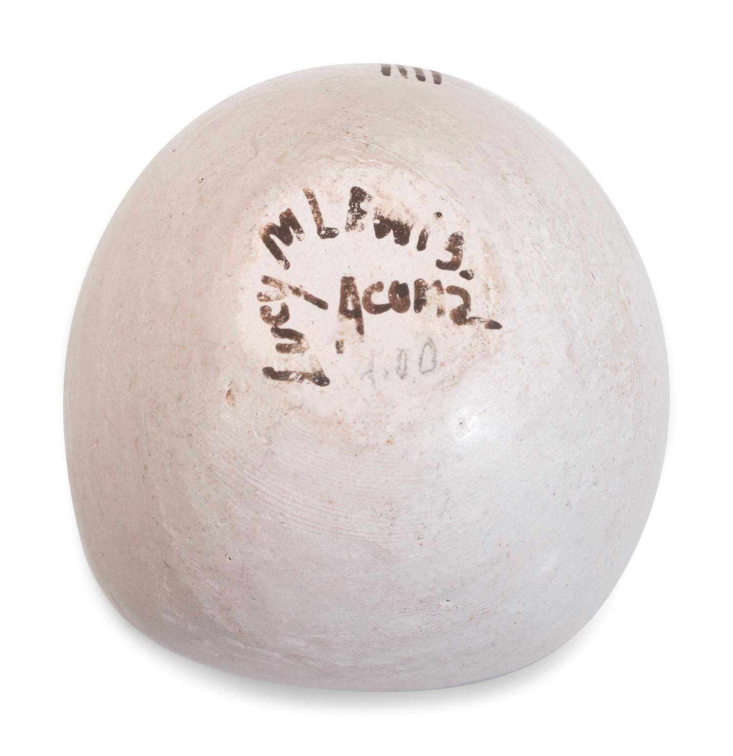Black-on-White Pottery