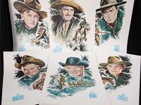 John Ford's Cowboy Kings of Western Fame: The Famous Western Stars Series, Portfolio 242/500