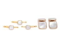LARTER & SONS, MOTHER-OF-PEARL DRESS SET