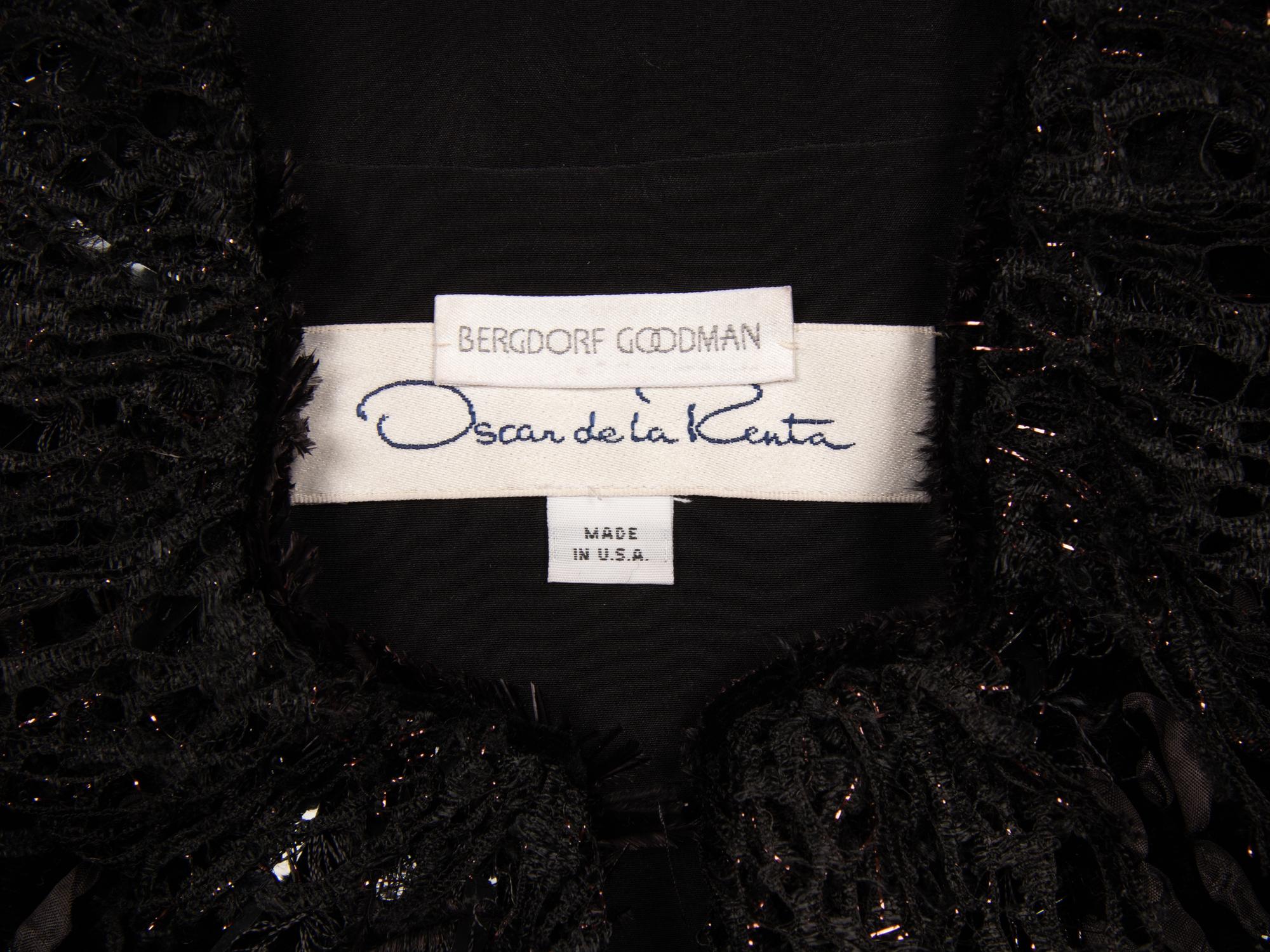 Oscar de la Renta, Velvet Evening Jacket
