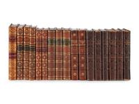 A Collection of Leather Bound Books