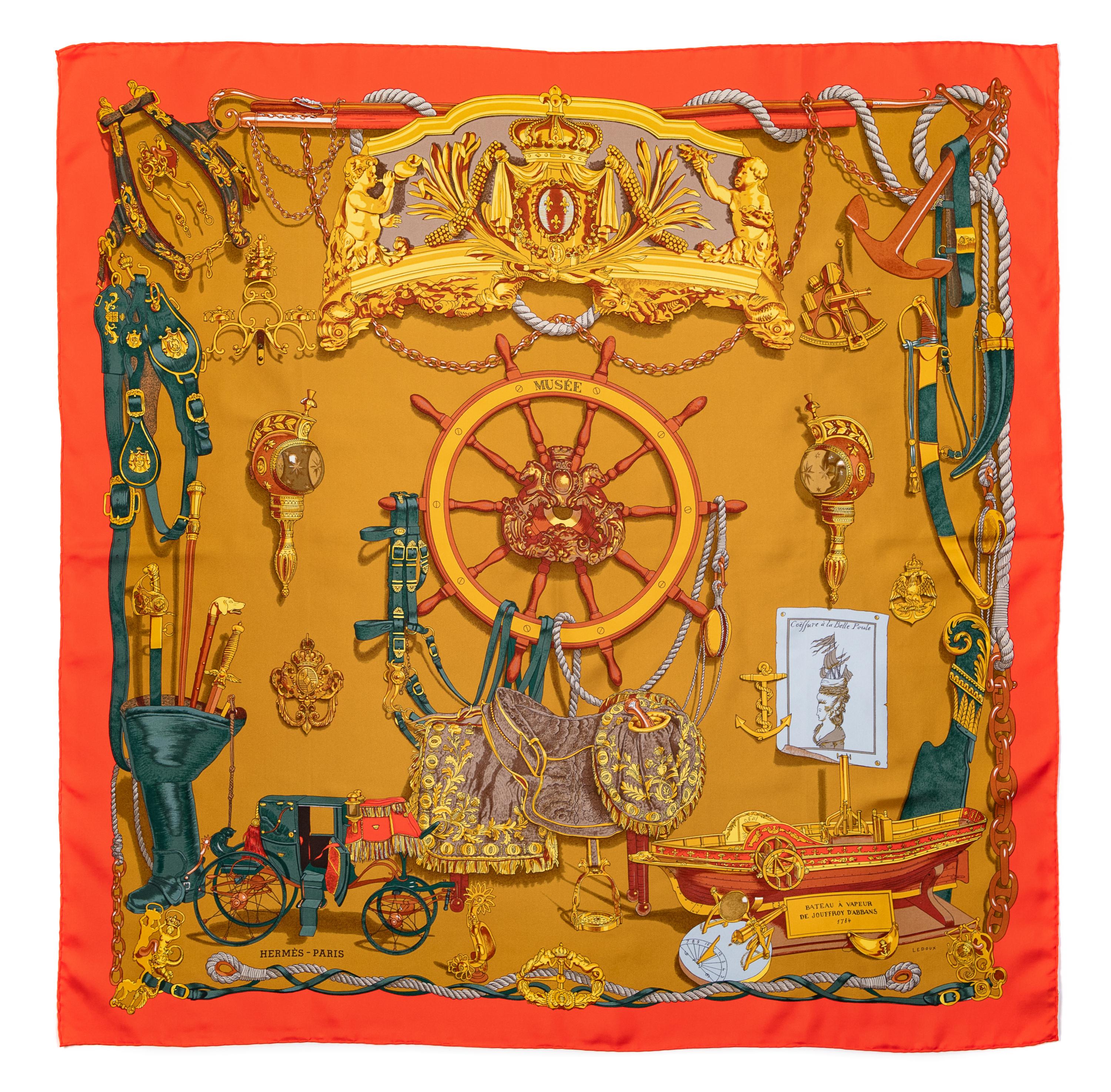 Hermès 90cm Silk Scarf 36" x 36"