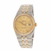 Rolex, Ref. 17013, 18K Yellow Gold and Stainless Steel 'Oysterquartz' 'Datejust' Watch, with Box & Papers