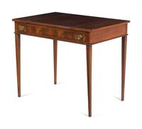 A George III Style Mahogany Game Table