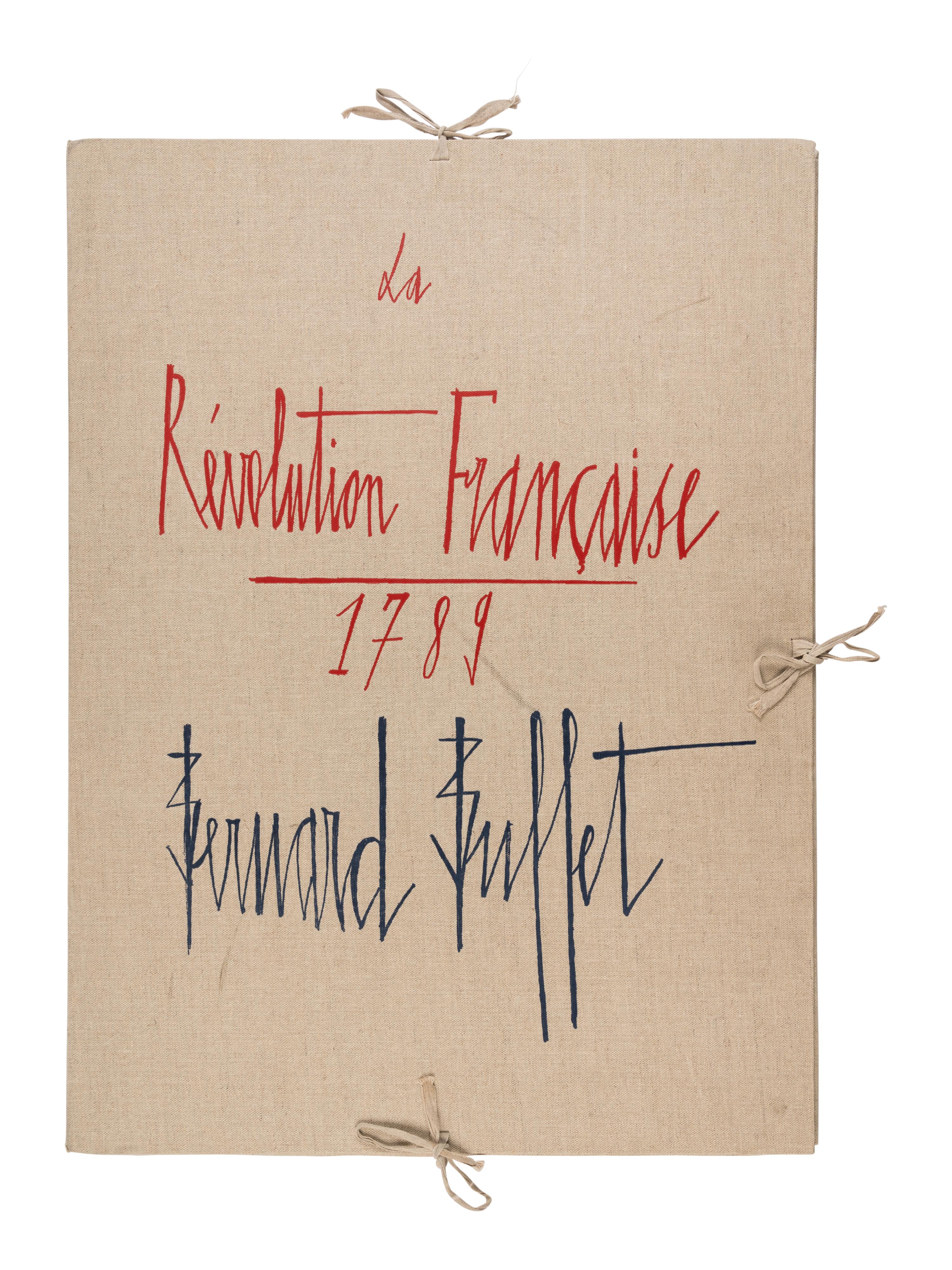 La Révolution Française 1789 (complete portfolio of ten, with text pages and portfolio case), 1977