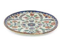An Ottoman Iznik Style Dish