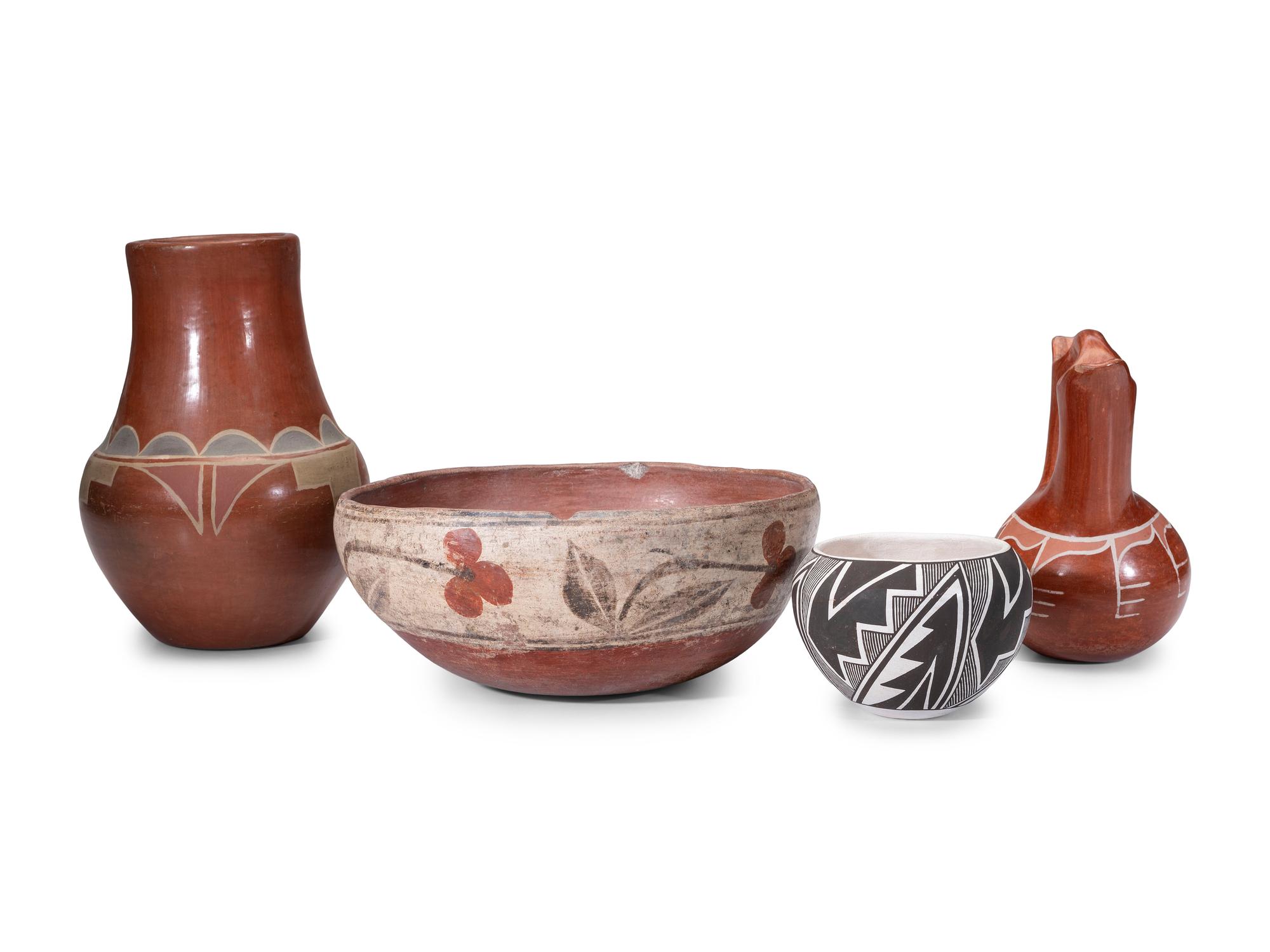 Collection of Pueblo Pottery