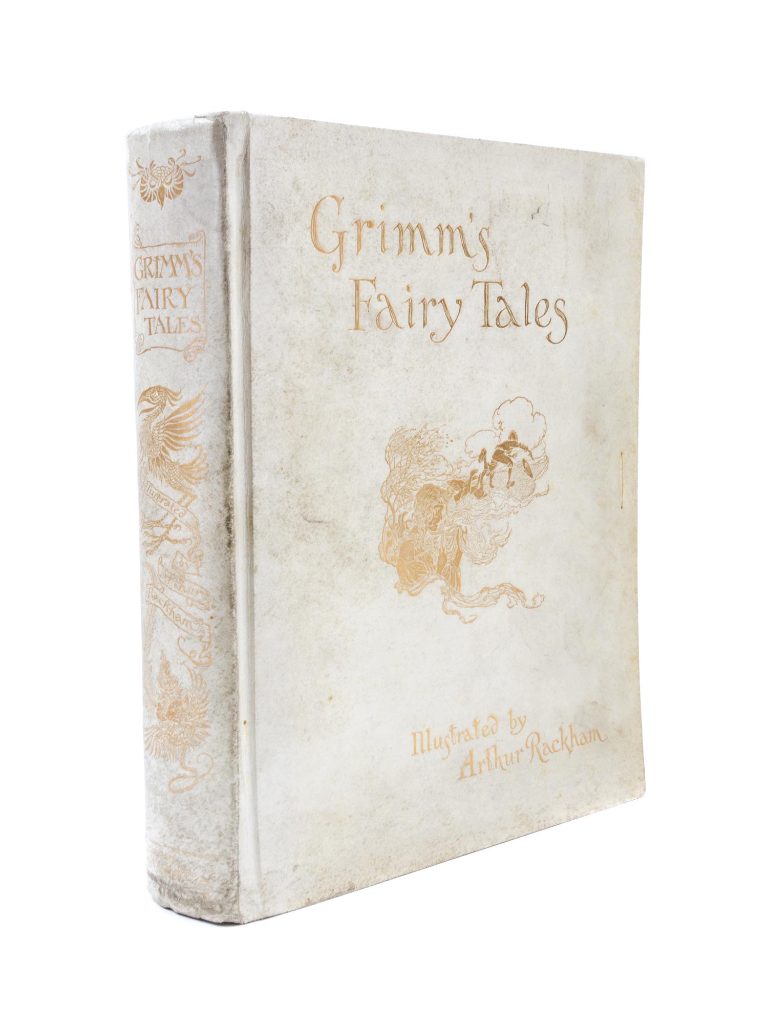 RACKHAM, ARTHUR. The Fairy Tales of the Brothers Grimm. London, 1909. Signed, limited.