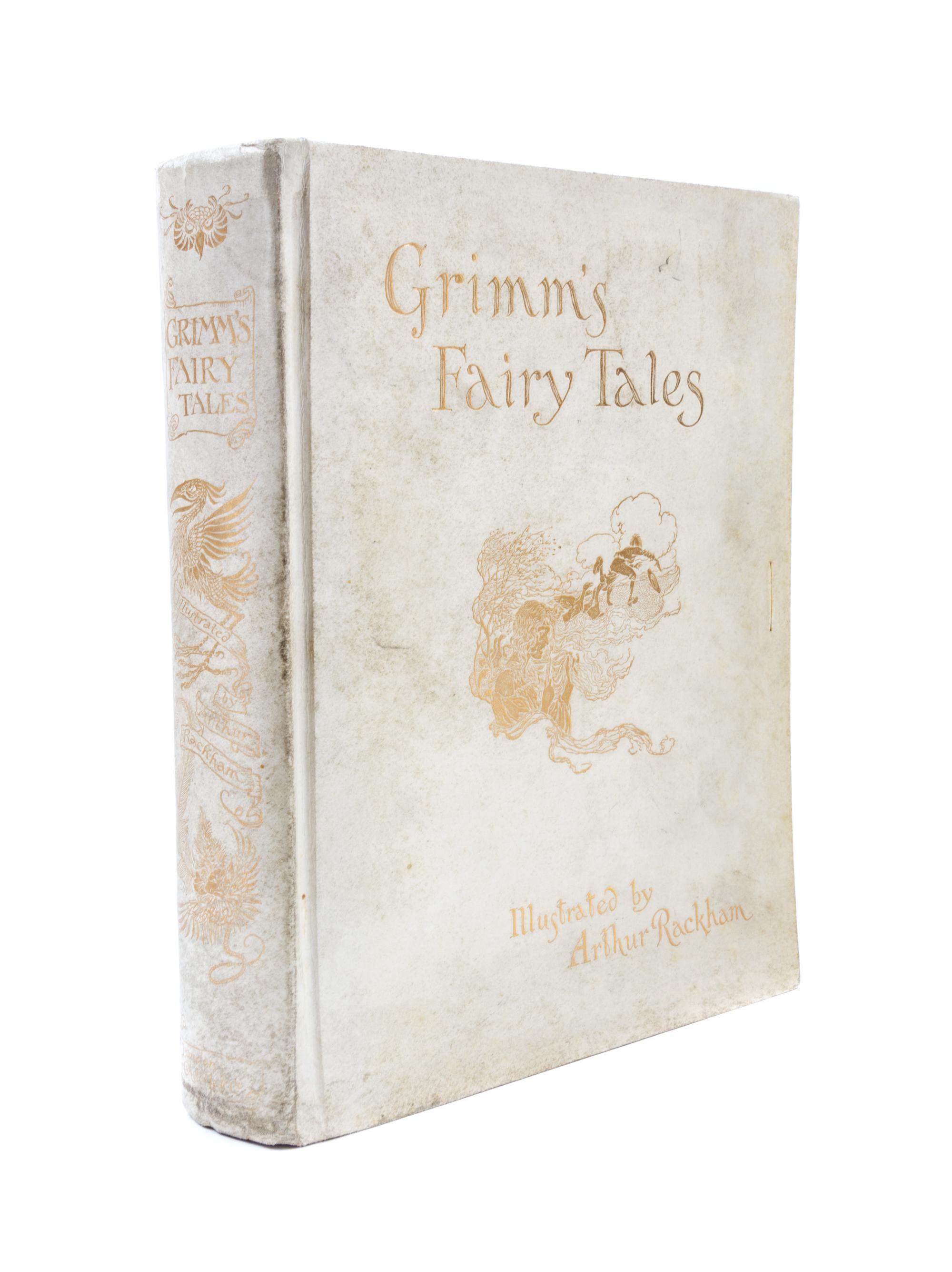 RACKHAM, ARTHUR. The Fairy Tales of the Brothers Grimm. London, 1909. Signed, limited.
