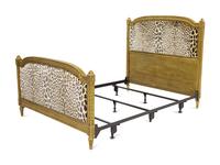 A Louis XVI Style Giltwood Bed