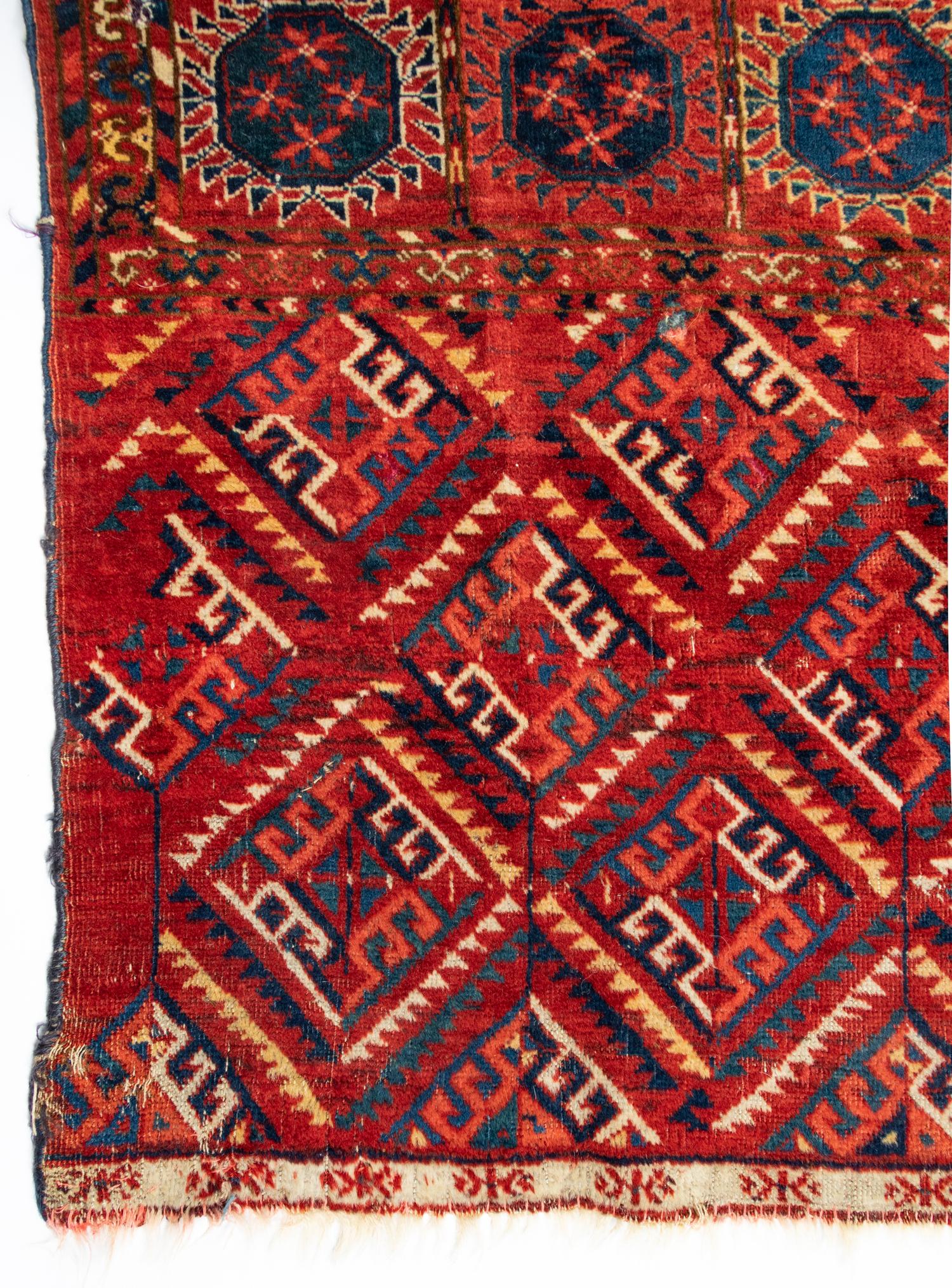 A Turkoman Wool Rug