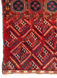 A Turkoman Wool Rug