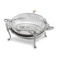 An English Silver-Plate Warmer