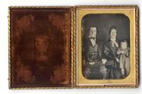 [Daguerreotype] Occupational Daguerreotype of a Builder or Carpenter