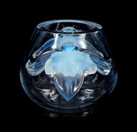 A Lalique Orchidee Vase