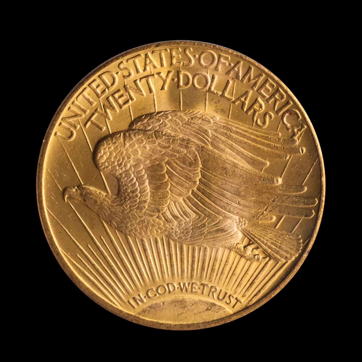 A United States 1925 St. Gaudens $20 Gold Coin