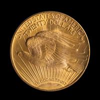 A United States 1925 St. Gaudens $20 Gold Coin