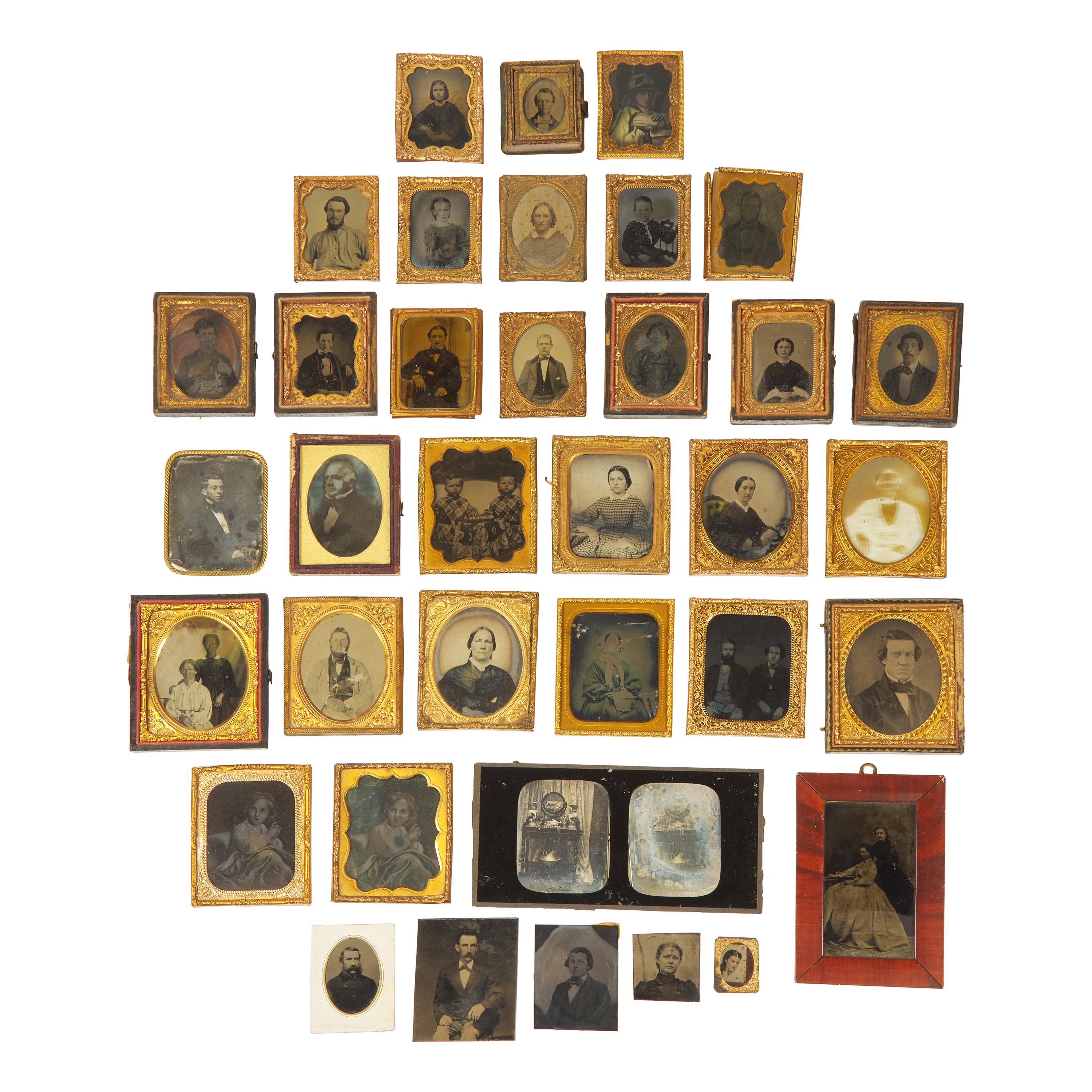 [Early Photography] Group of 67 Assorted Photographs
