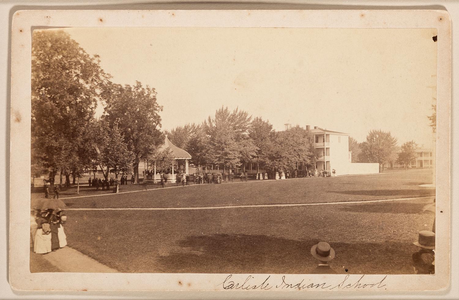[CHOATE, John N. (1848-1902), photographer]. 3 photographs featuring Carlisle Indian School locations and events incl. Christmas party. [Carlisle, PA], n.d.
