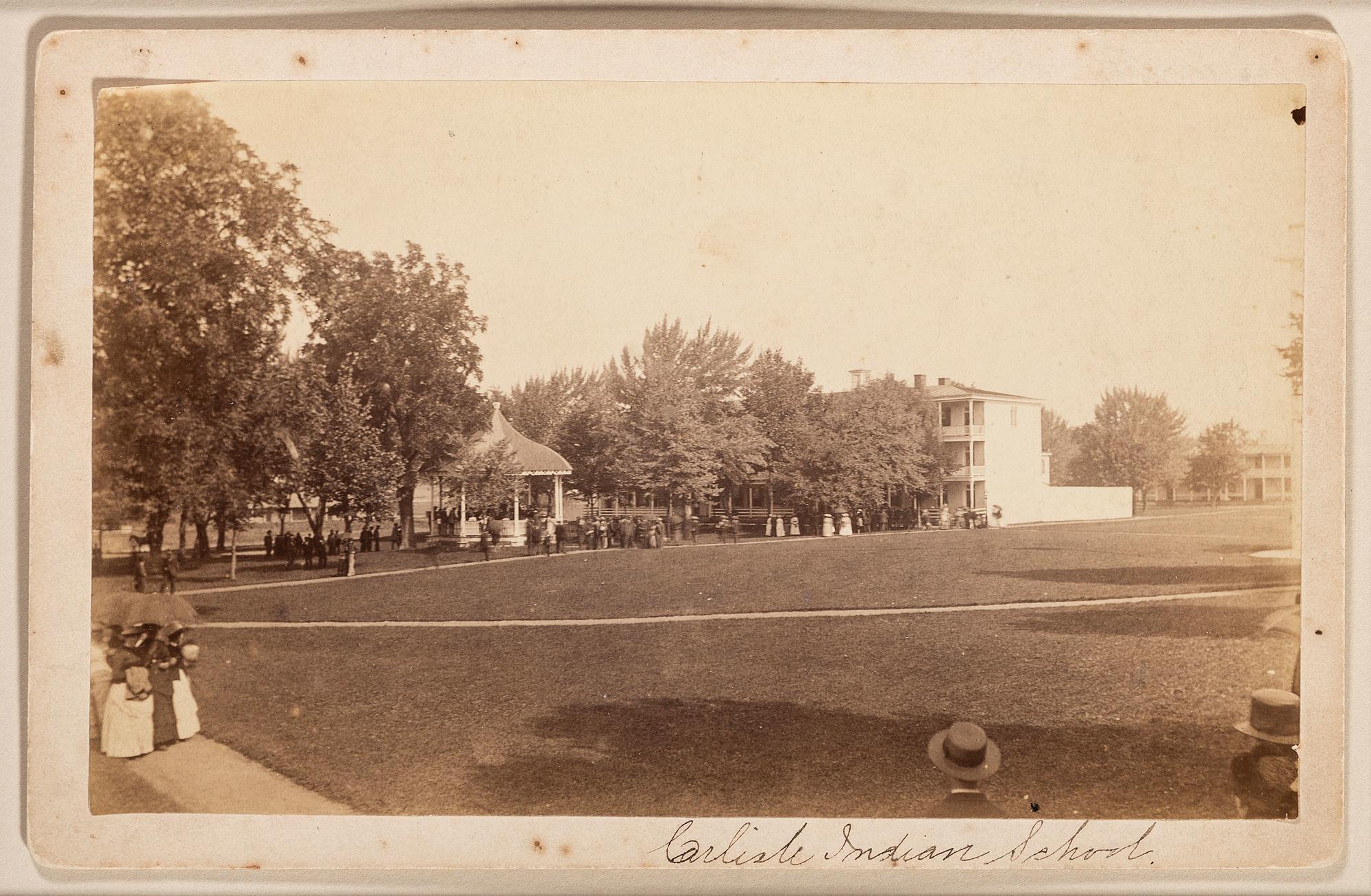 [CHOATE, John N. (1848-1902), photographer]. 3 photographs featuring Carlisle Indian School locations and events incl. Christmas party. [Carlisle, PA], n.d.