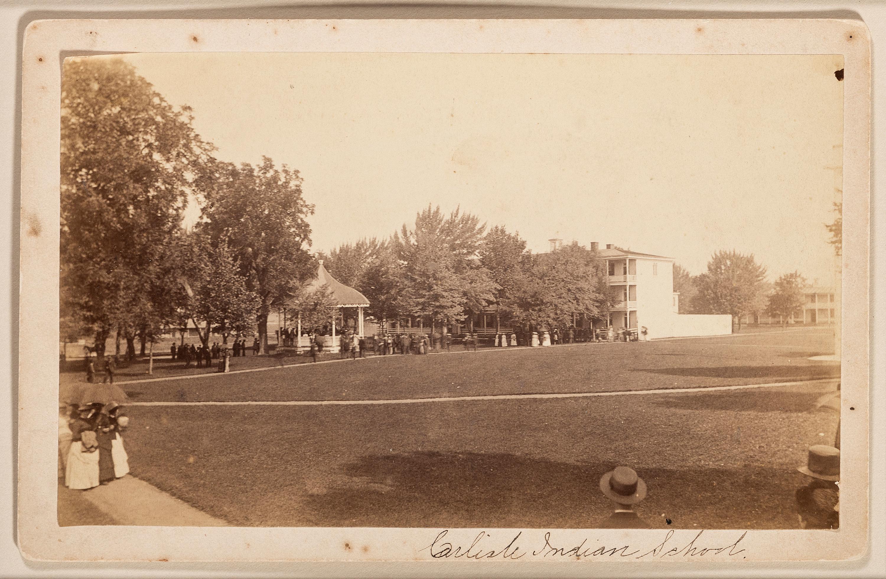 [CHOATE, John N. (1848-1902), photographer]. 3 photographs featuring Carlisle Indian School locations and events incl. Christmas party. [Carlisle, PA], n.d.