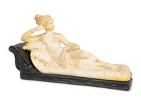 An Alabaster Figure of Venus Victrix After Antonio Canova