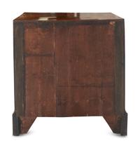 A George III Figured Mahogany Bachelor's Chest