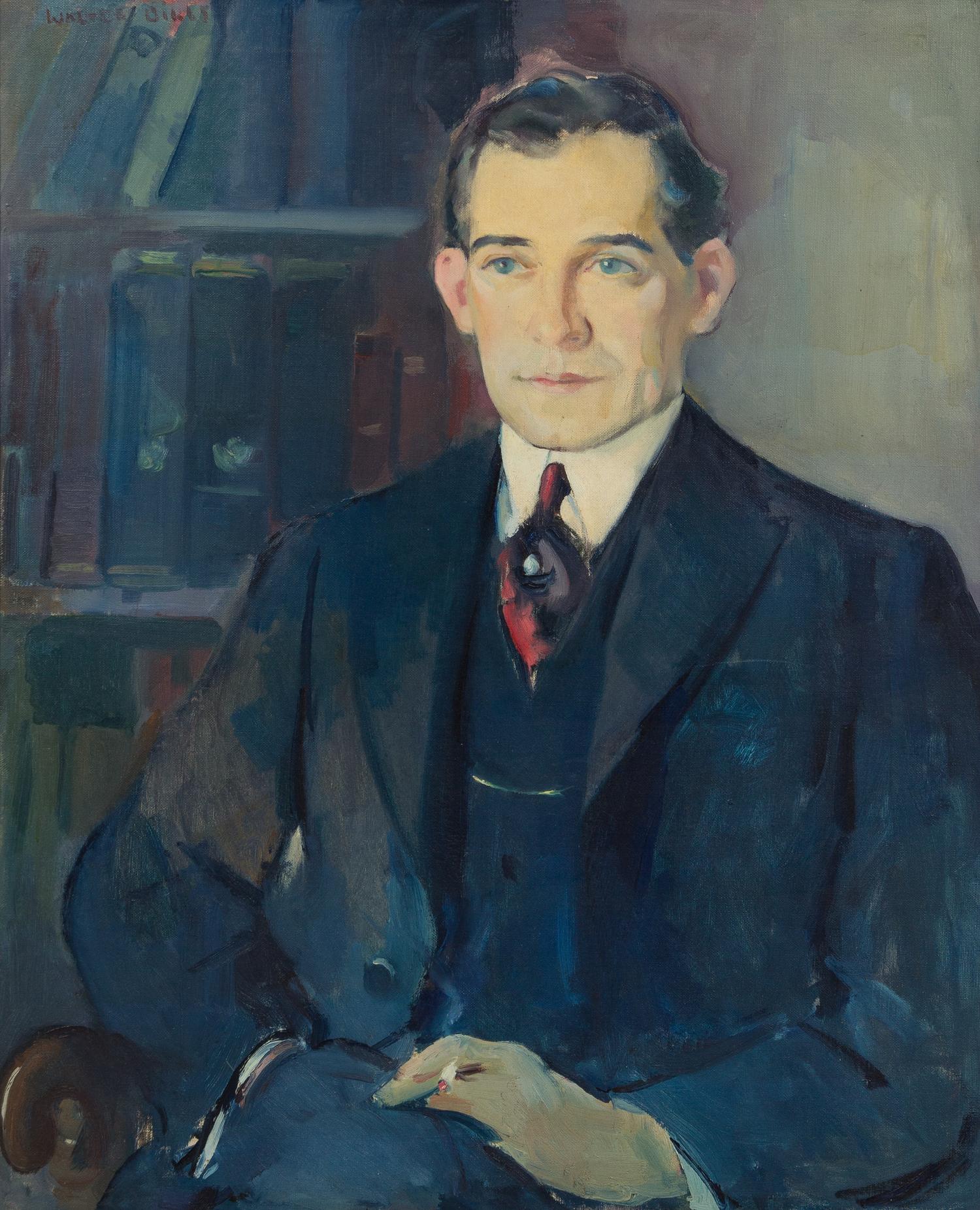 Walter Biggs, (American, 1886-1968), Portrait of John Peter Saul