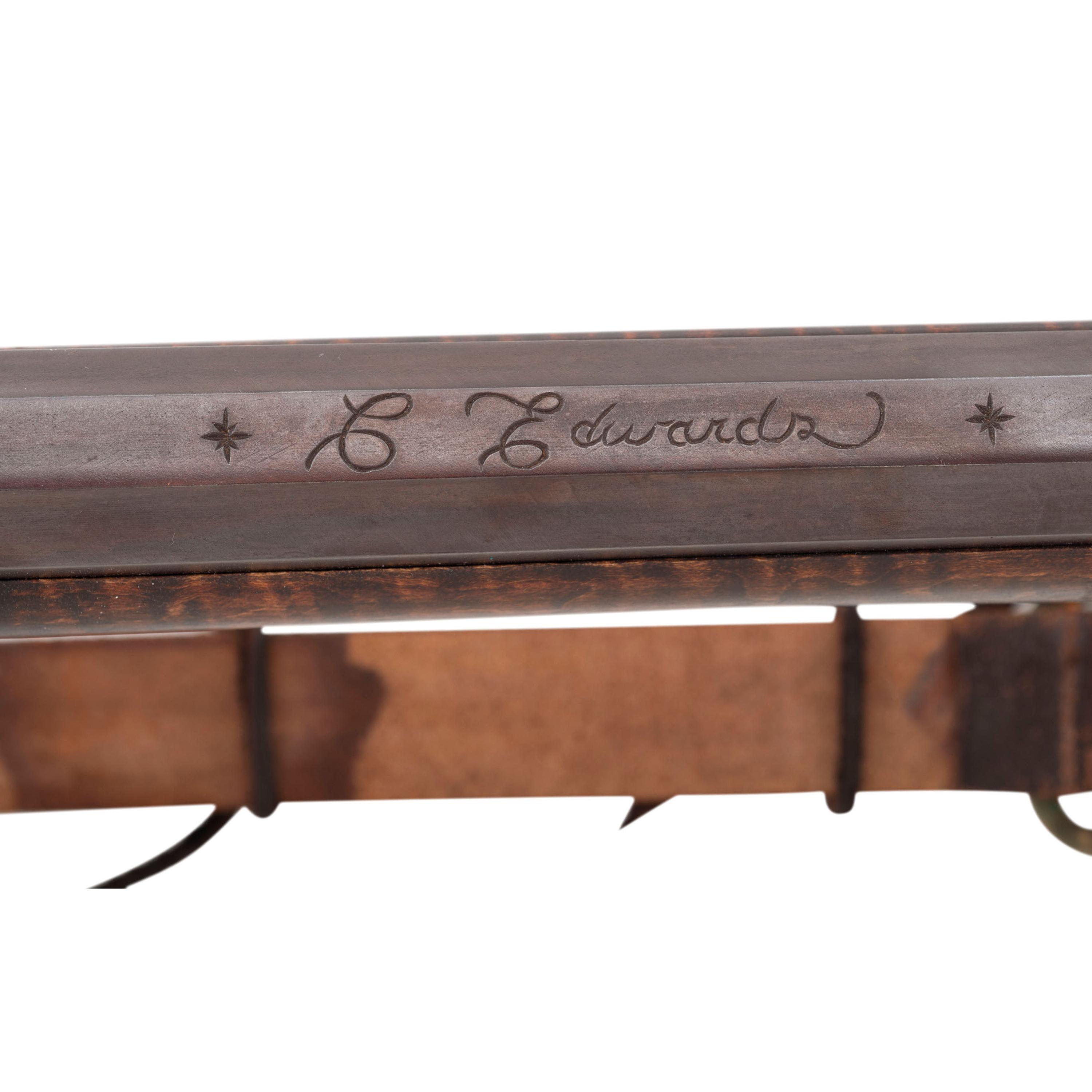 Village Restorations & Consulting Commemorative Presentation Grade Lewis & Clark Rifle Set by Chuck Edwards