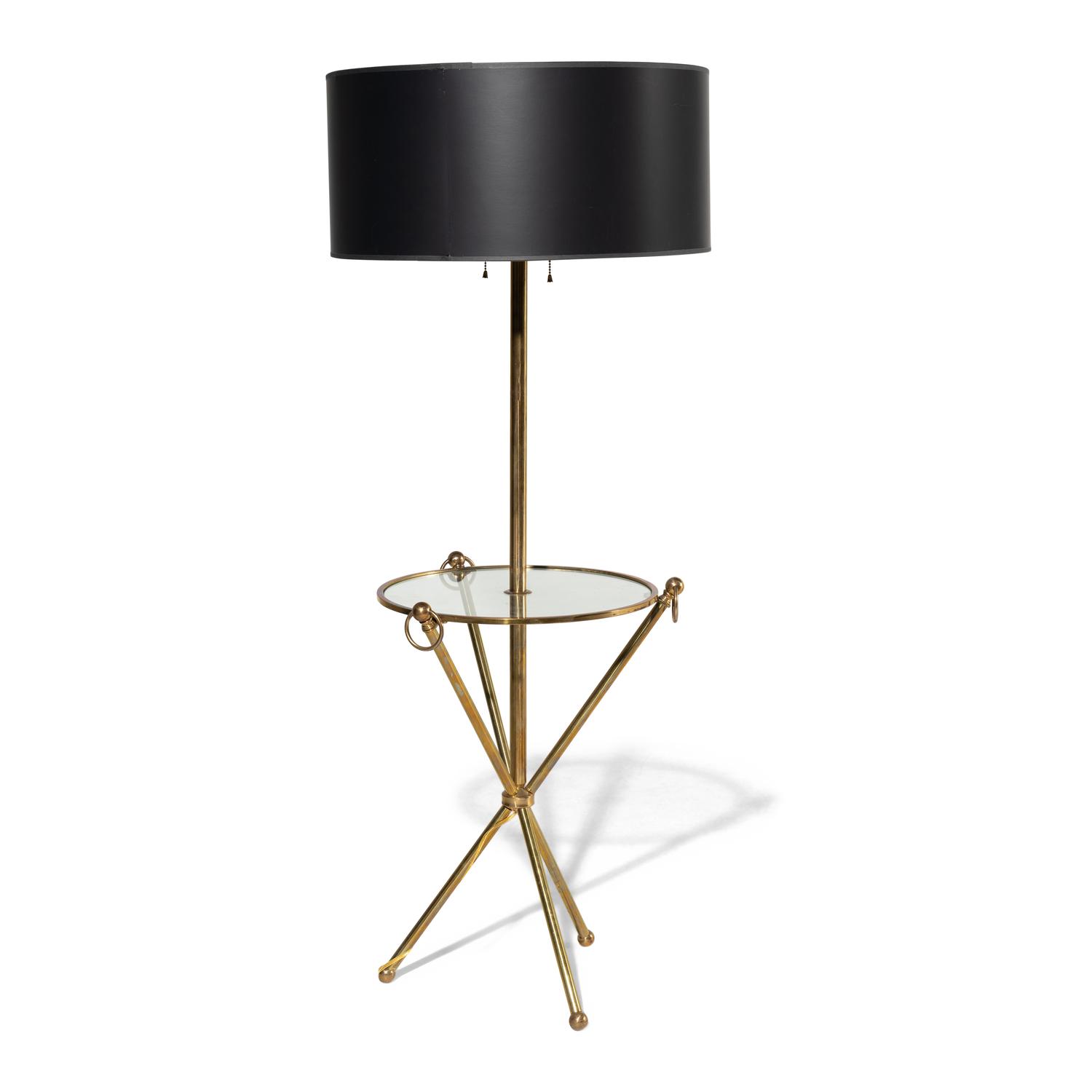 Brass Tripod Lamp-Table c. 1970