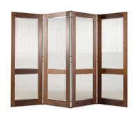 A Custom Four-Panel Floor Screen