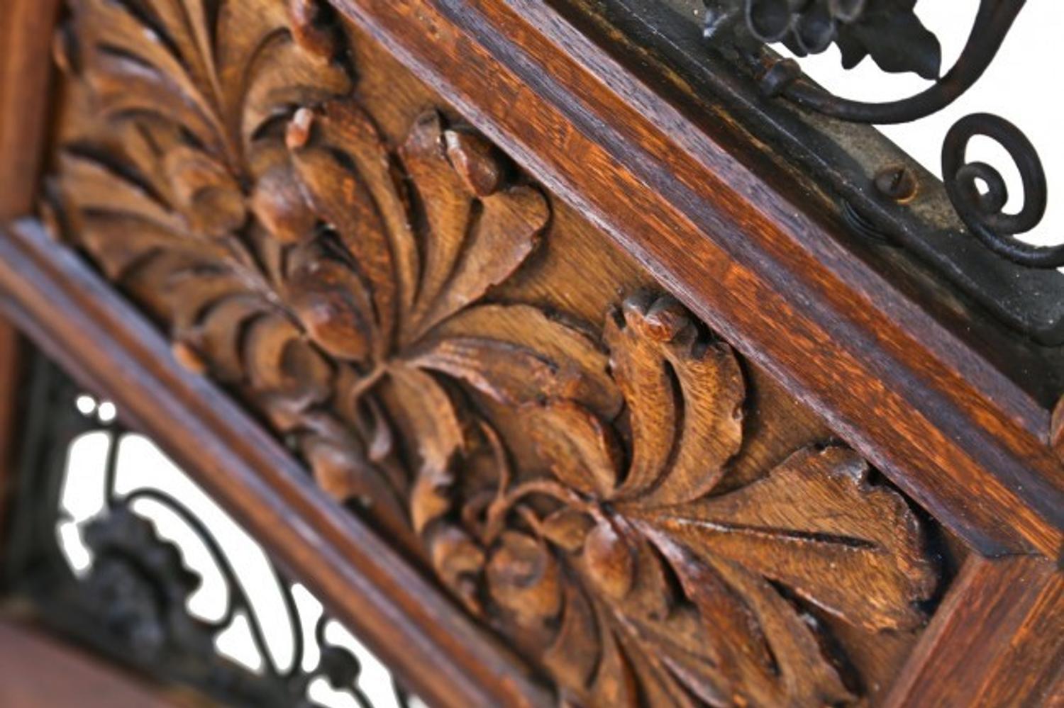Henry Ives Cobb and Charles Sumner Frost, staircase railing from the Palmer Mansion, Chicago, Illinois, 1882-1885