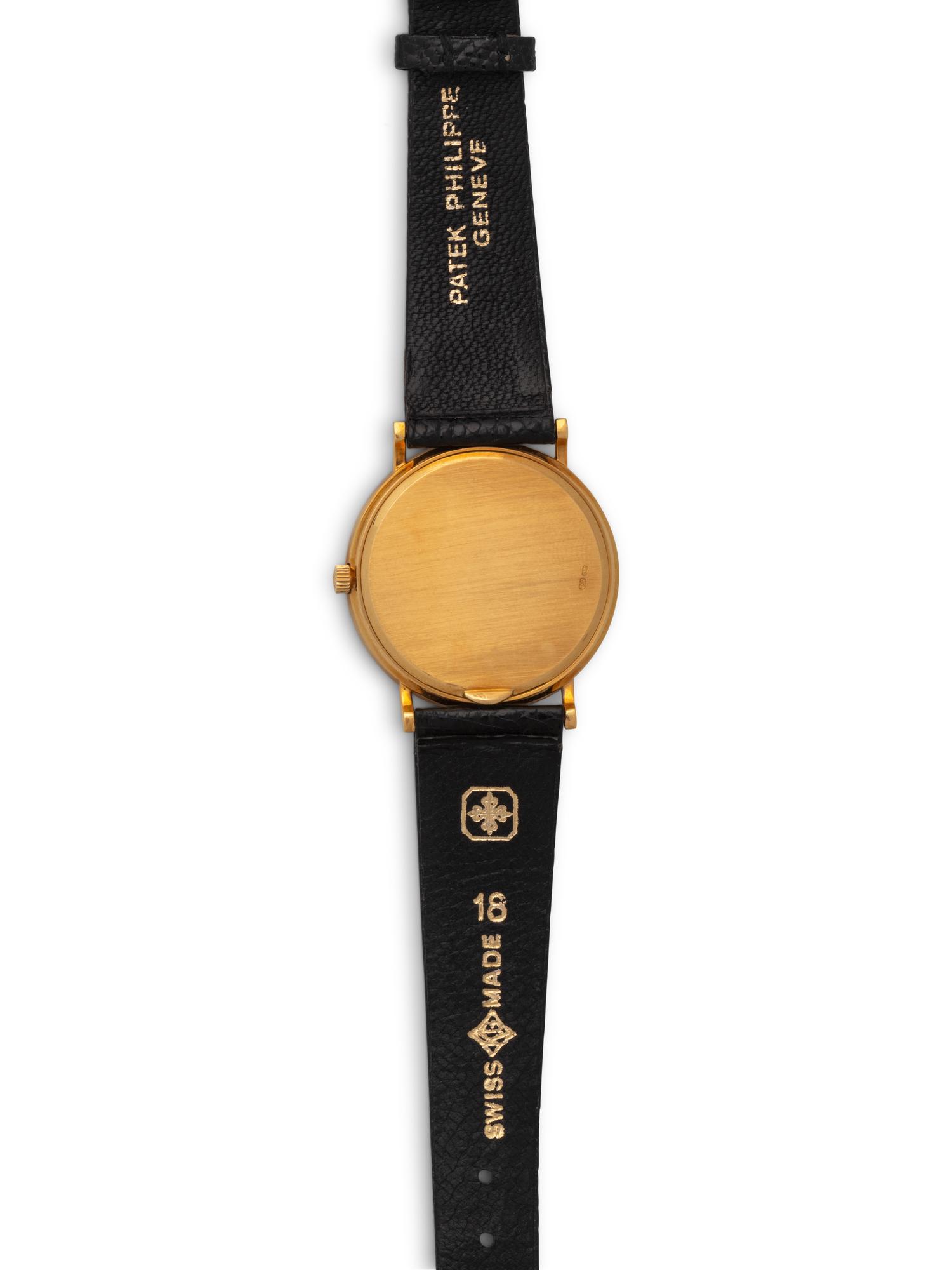 PATEK PHILIPPE, REF. 3944 18K YELLOW GOLD 'CALATRAVA' WATCH