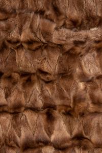 Cashmere and Rabbit Fur Shawl, Attributed to J. Mendel