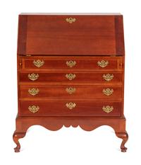 An American Chippendale Style Slant-Front Writing Desk