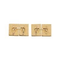 CARTIER, YELLOW GOLD CUFFLINKS