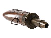[CIVIL WAR]. Peace flask manufactured by N.P. Ames, Springfield, MA. 1837.