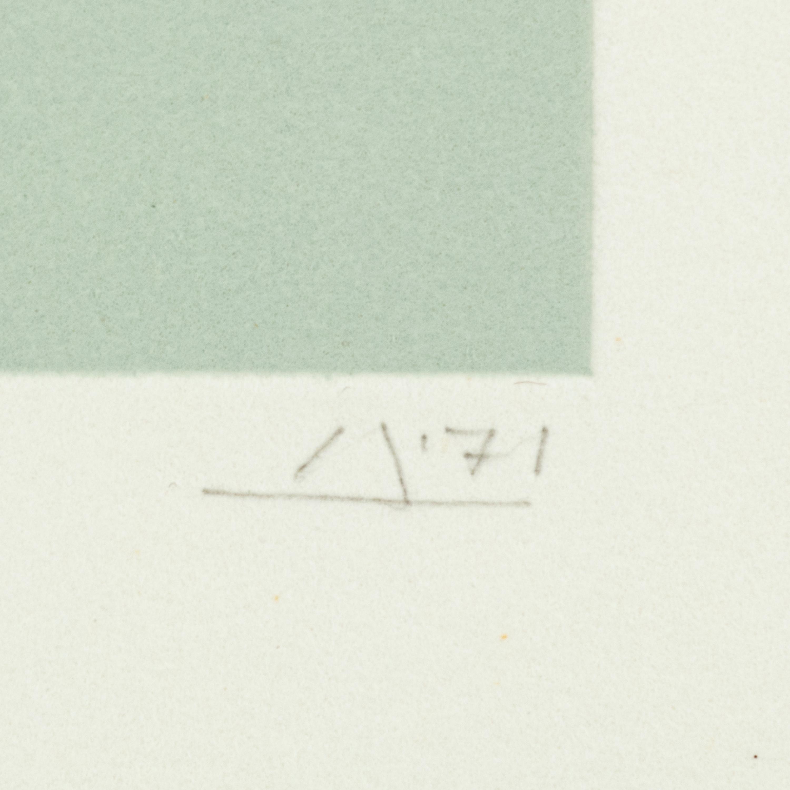 White Embossing on Gray: I-X (complete series)