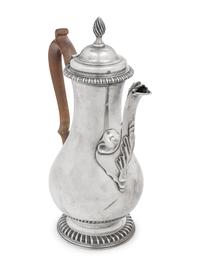 A George III Silver Coffee Pot