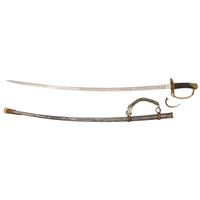 19th Century E.A. Armstrong Mfg. Co. Etched Presentation Sword