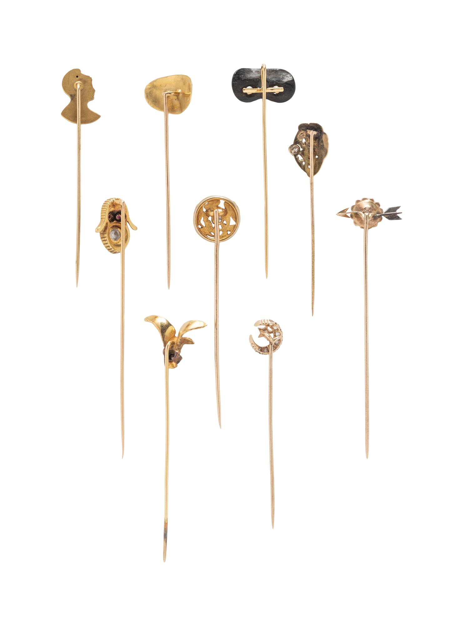 ANTIQUE, COLLECTION OF STICKPINS