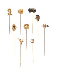 ANTIQUE, COLLECTION OF STICKPINS