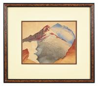 Two Works: Mountain Scene I; t ogether with Mountain Scene II (2)
