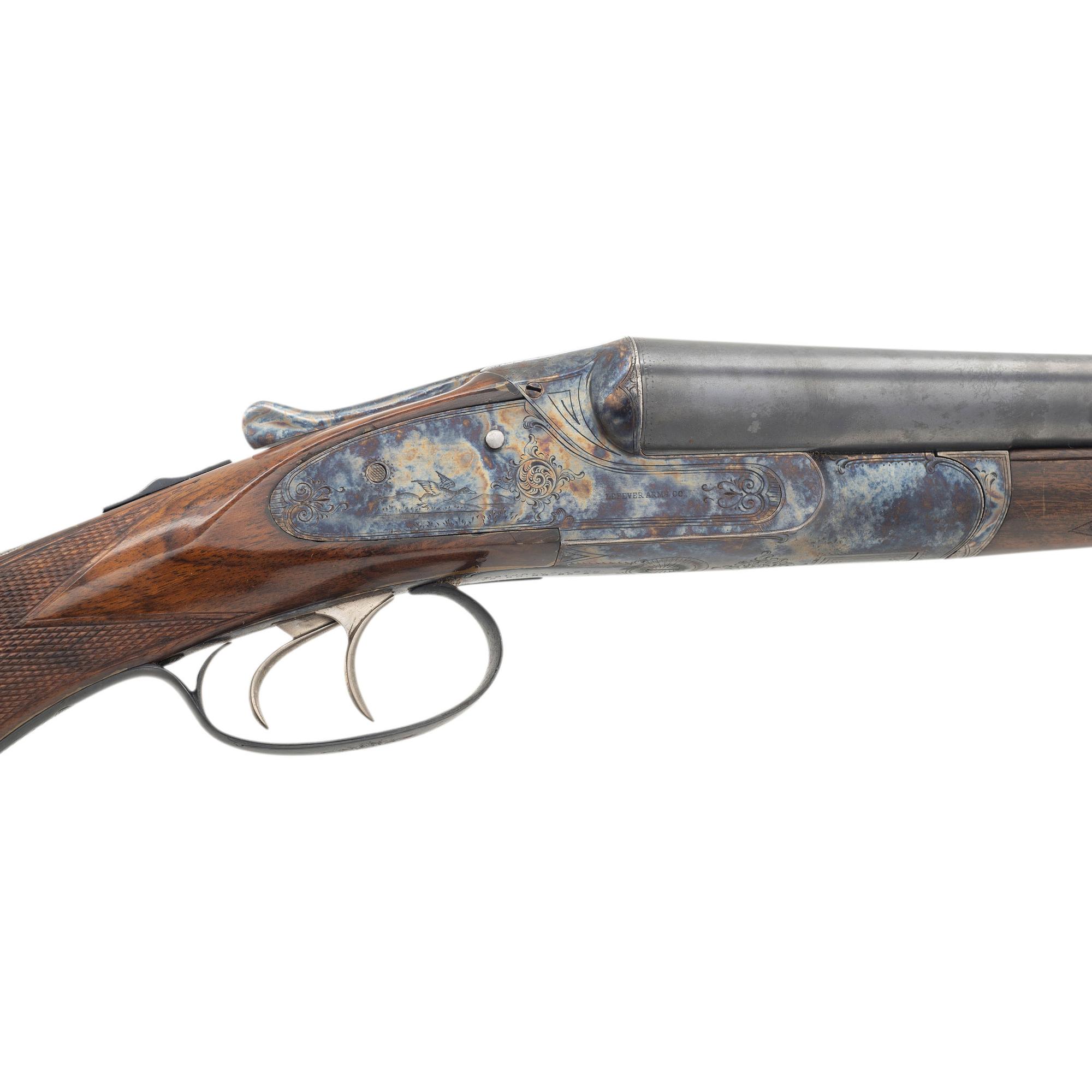 **F-Grade Lefever Arms Company SxS Hammerless Shotgun