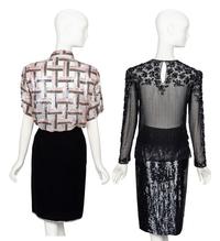Oscar de la Renta, Four Embellished Separates, 1980's Runway Samples