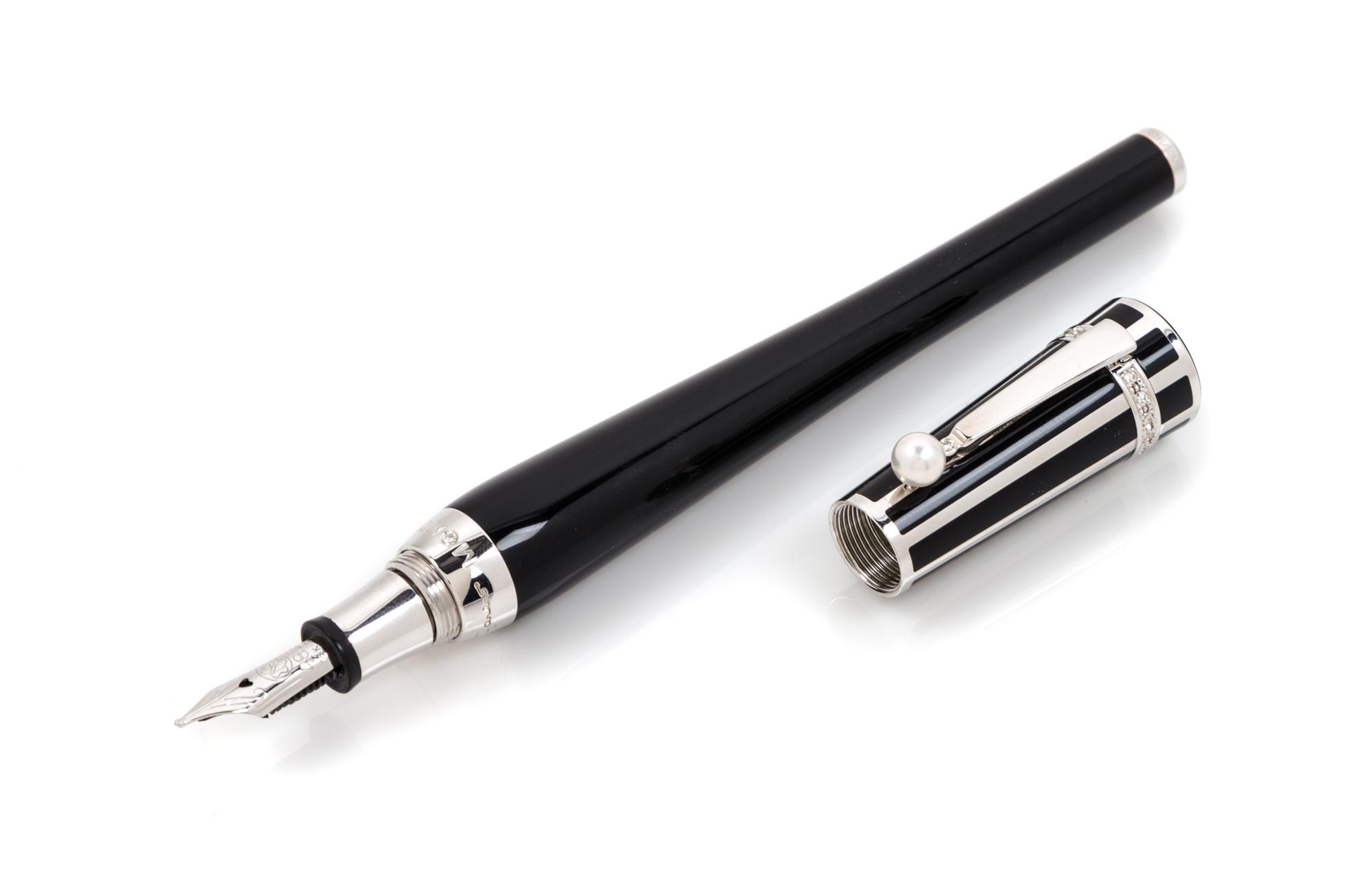 A Montblanc Greta Garbo Limited Edition Fountain Pen