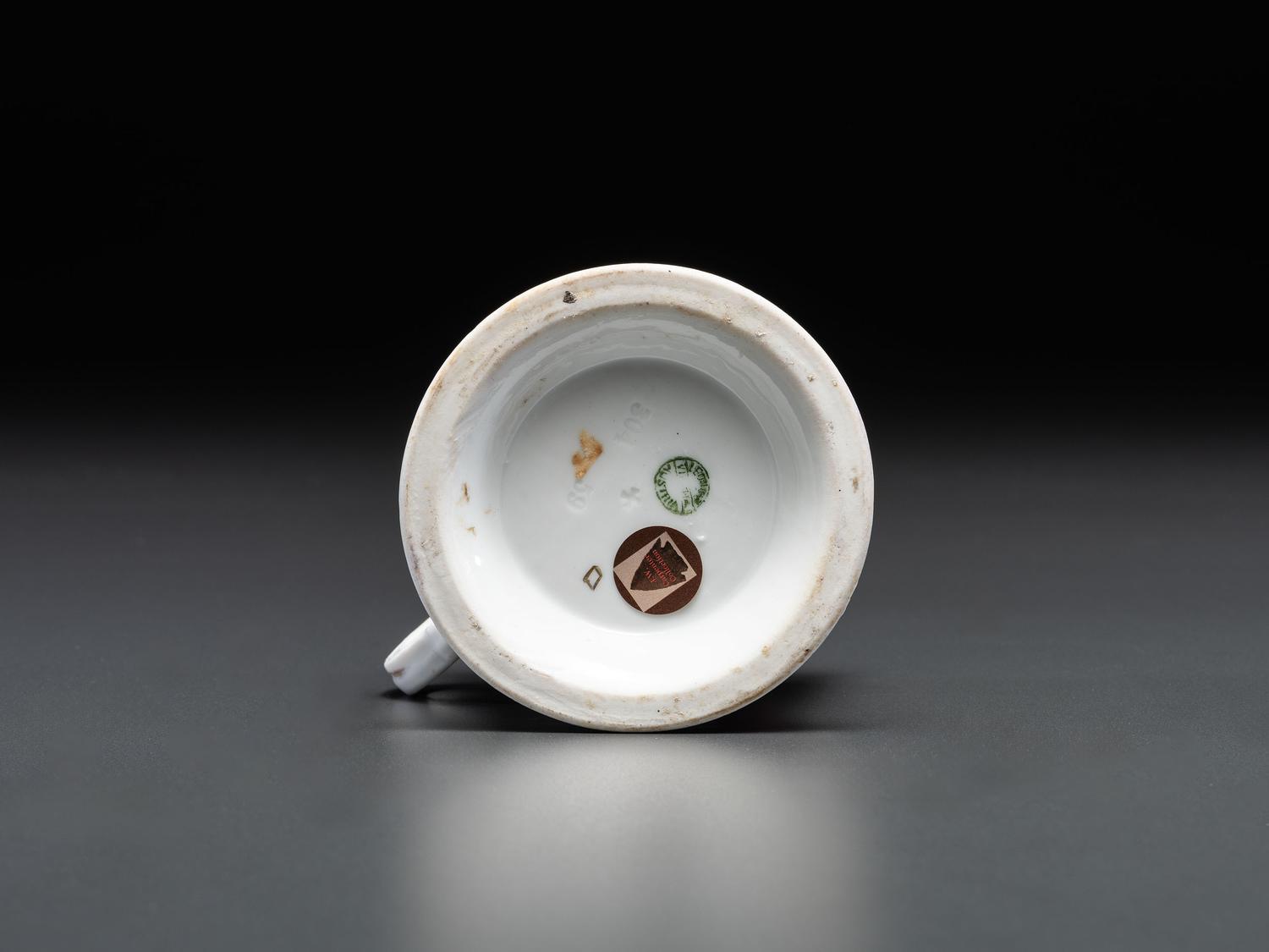 A Real Estate Agent's Porcelain Occupational Shaving Mug