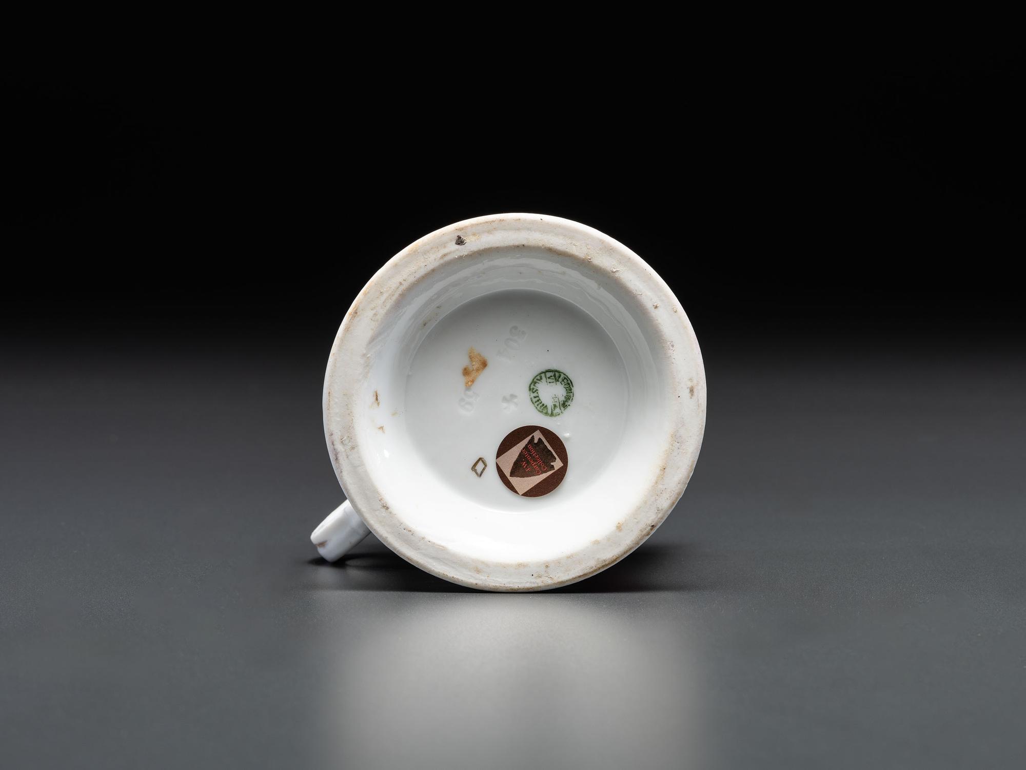 A Real Estate Agent's Porcelain Occupational Shaving Mug