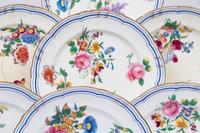 A Set of Sixteen Coalport Porcelain Plates