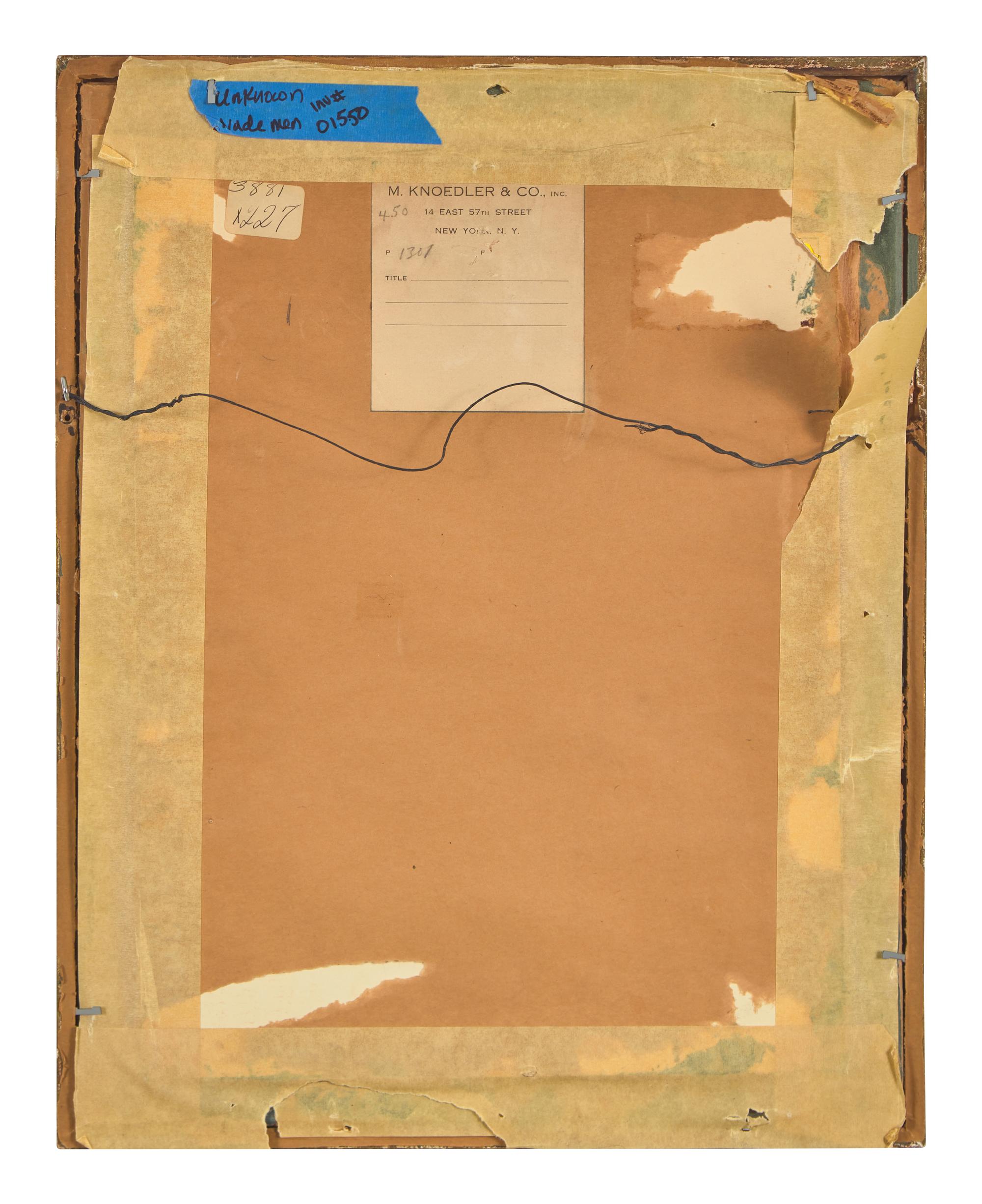 Étude pour Hommage au Greco , 1921